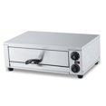 thumbnail image 2 of 16 Inch Stainless Steel Electric Pizza Oven – Commercial Countertop Pizza Maker and Food Warmer – Grilling Rack, Crumb Tray, Easy-Clean Display Cabinet, 2 of 8