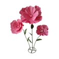 thumbnail image 3 of GUOOL Wedding Giant Flowers for Decoration with Standing Base for Birthday Parties Rose Red, 3 of 9