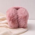 thumbnail image 1 of Cache-oreilles Unisexe Chauds en Fausse Fourrure d'Hiver pour l'Extérieur Pliables, 1 of 4