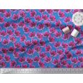 thumbnail image 2 of Soimoi Poly Georgette Fabric Artistic Floral Decor Fabric Printed Yard 52 Inch Wide, 2 of 3