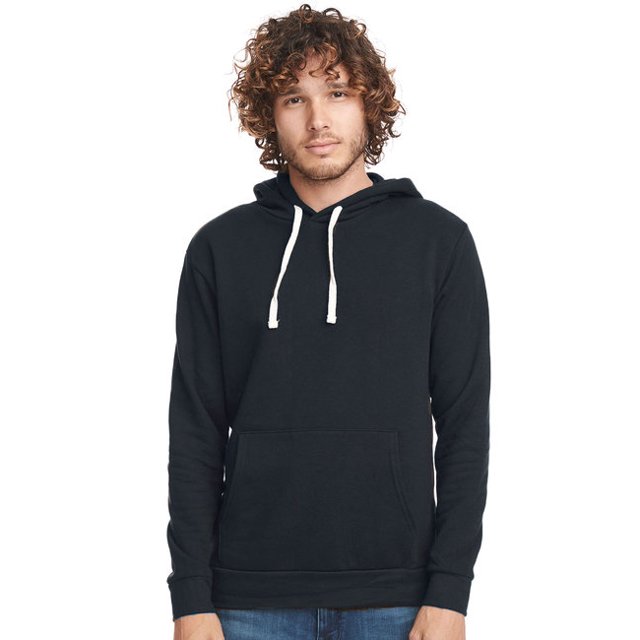 Unisex Pullover Hooded Sweatshirt - GRAPHITE BLACK - L