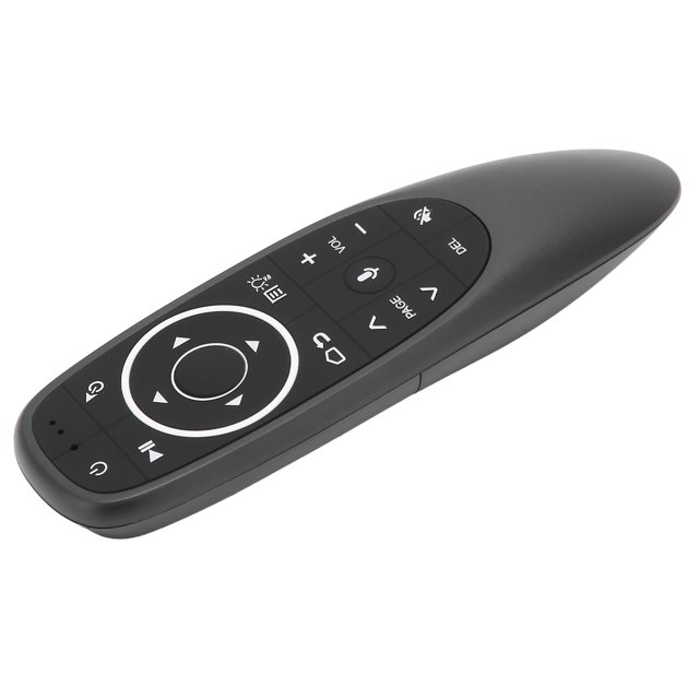 Télécommande Vocale, Télécommande de Remplacement Apprentissage Infrarouge ABS Simple pour Maison G10S PRO