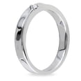 thumbnail image 4 of Miabella Diamond-Accent Sterling Silver Men's Band, 4 of 5