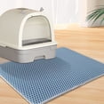 thumbnail image 3 of fastboy Durable And Long-lasting Cat Litter Mat Say Goodbye To Messy Floors Safe And Non-toxic Easy To Clean Pink, 3 of 6