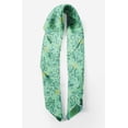 thumbnail image 2 of Bimba Green Vector Design Damask Printed Pure Silk Scarf For Hair Neck Head Bandanas For Women 40 x 40 Inches, 2 of 6