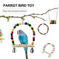 thumbnail image 2 of Parrot Bird Toy Cage Bird Toys Set Toy Bird Cage Parrot Accessorie s Toys A3C9, 2 of 8