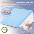 thumbnail image 4 of Wedge Pillows for Adult Adjustable Bed Wedge Pillow for Post Surgery Triangle Pillow Headboard with Bolster Cushion for Sleeping Acid Reflux Neck & Back Support and Dark G, 4 of 9