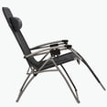 thumbnail image 2 of Kamp-Rite Chaise Zéro Gravité d'Extérieur Pliable et Inclinable avec Coussin, Gris, 2 of 4