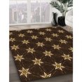 thumbnail image 3 of Ahgly Company Machine Washable Indoor Rectangle Transitional Saddle Brown Area Rugs, 2' x 3', 3 of 7