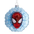 thumbnail image 1 of Hallmark Marvel Spider-Man Face on Web Christmas Ornament, Blown Glass, 1 of 7