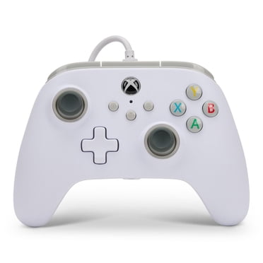 Manette câblée PowerA pour Xbox Series X|S - Blanc