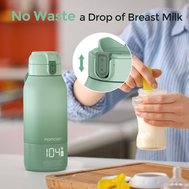 Momcozy Portable Milk Warmer Travel-Dual Heating Modes for Breast