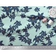 thumbnail image 3 of Soimoi Poly Georgette Fabric Artistic Floral Print Sewing Fabric Yard 42 Inch Wide, 3 of 5