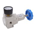 thumbnail image 4 of Air Compressor Pressure Regulator, Air Pressure Regulator Automatic Relief Valve With Gauge, 4 of 8