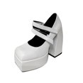 thumbnail image 2 of LSLJS Chaussures à Talon Épais Platform à Bout Escarpé pour Femmes, Aguichant, Banquet, Super High Heel, 2 of 8