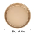 thumbnail image 2 of Vadktai Stainless Steel Round Pizza Pans, 7 Inch, Rust Free, Reusable, Dishwasher Safe, Ideal for Baking, Serving, and Displaying, 2 of 2