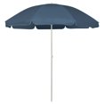 thumbnail image 1 of vidaXL Beach Umbrella Blue 240 cm, 1 of 5