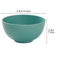 thumbnail image 2 of Grain Bowl 1Pcs 14.9x7.5cm Large Plastic Cereal Bowl Microwave and Dishwasher Safe Stackable Straw Fiber Bowls for Soups Oatmeal Pasta and Ice Cream JASKFLY, 2 of 7