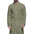 thumbnail image 2 of Atasi Designer Kurta For Boys Casual Kurta Pajama Set Ethnic Summer Clothing, 2 of 2