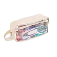 thumbnail image 1 of Tyidzon Clear Pencil Pouch Large Capacity Pencil Case Pouch for Offices, Travel, Work, Easy Storage Stationery, Documents, Small Items, 1 of 2