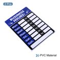 thumbnail image 3 of Unique Bargains Business Hour Sign PVC Self Adhesive Operation Hour Sticker Blue 2 Pack, 3 of 5