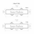 thumbnail image 4 of Bartolini Série Bass Originale Ensemble de Pickups à 5 Cordes J Bass Split Coil Long/Short, 4 of 9