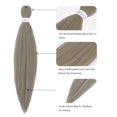 thumbnail image 4 of EGNMCR Wigs Human Hair A Gradient Color Hair Pre-stretched Crocheted Hair Filament 26 Inches extension piece, 4 of 8