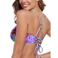 thumbnail image 2 of RELLECIGA Women's Strappy Triangle Bikini Top for Women, 2 of 7