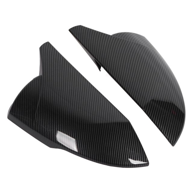 Couvercle de Rétroviseur Latéral, Miroir de Porte 2 Pcs pour Auto Fibre de Carbone