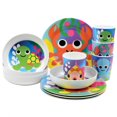 thumbnail image 2 of French Bull - 4pc Kids Plate Set - Ocean Animals, 2 of 3