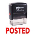 thumbnail image 1 of Printtoo Timbre en Caoutchouc Auto-Encreur pour Bureau - Rouge, 1 of 1