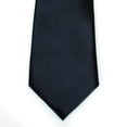 thumbnail image 3 of Skinny Mariage Formel Uni Uni Satin Cravate Noir, 3 of 8