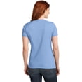 thumbnail image 5 of Hanes T-Shirt à Col en V Nano-T pour Femmes, P, Bleu Pâle, 5 of 5