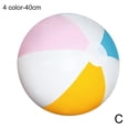 thumbnail image 1 of Glossy Panel Inflatable Beach Ball Large Summer Holiday Party Swimming; Z7F3, 1 of 8