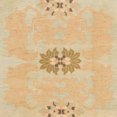 thumbnail image 1 of Ahgly Company Tapis d'Intérieur Carré Abstrait Orange, 6 Pieds Carré, 1 of 6