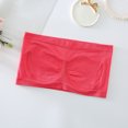thumbnail image 4 of XZNGL Womens Stretch Strapless Bra,Summer Bandeau Bra,Plus Size Strapless Bra,Comfort Wireless Bra, 4 of 8