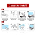 thumbnail image 2 of Blue Light Blocking Screen Protector 2 Sides Optional Installation Glare Film for 27'' Monitor with 16:9 Aspect Ratio, 2 of 5