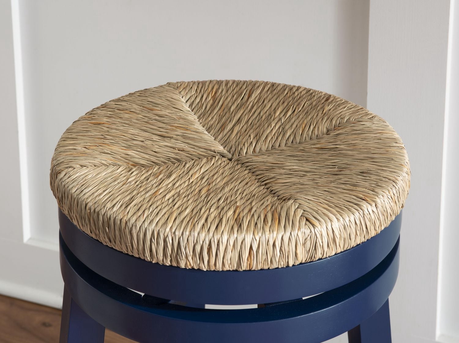 Tabouret de bar Larkin, bleu marine