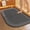Gray#6544, variant on Diatomite Bathroom Floor Mat | Super Absorbent & Quick Drying | Non-Slip Rubber Back | Modern Style | 40x60cm (16x24in) | 1-Pack