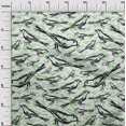 thumbnail image 3 of oneOone Georgette Viscose Dark Blue Fabric Bird Craft Projects Decor Fabric Printed By The Yard 42 Inch Wide, 3 of 4