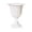 A, variant on White Grecian Urn Planters (1-Pack) - Tall Plastic Pedestal Planters for Outdoor Decor - Classic Wedding & Porch Flower Vases - Resin Garden Urns for Porch/Balcony