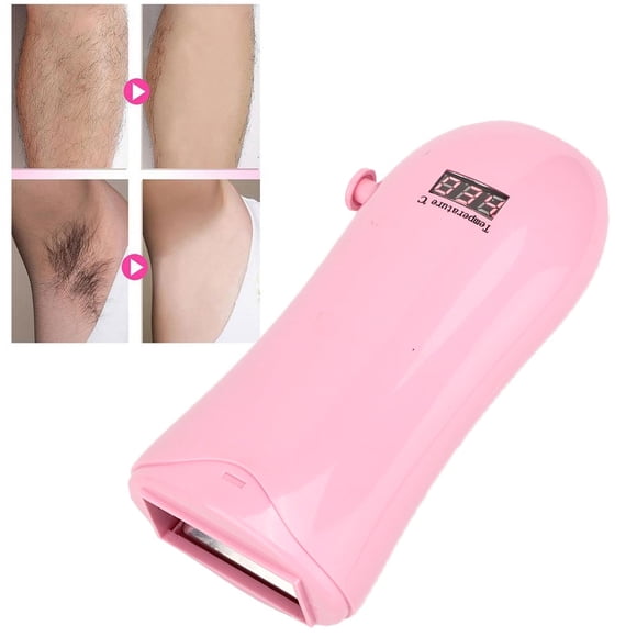 Lightweight Depilatory Roll, Pink Depilatory Wax Heater, For Girl Depilatory Wax EU Plug,US Plug,UK Plug