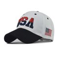 thumbnail image 2 of XZNGL American Flag Baseball Cap American Flag Independence Day Washed Baseball Cap Outdoor Soft Top Cap, 2 of 2