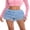 bleu, variante sur Gupgi Culottes Bouffantes en Dentelle pour Femmes, Shorts à Volants, Jupons Superposés Doux, Pantalons Courts Élastiques