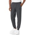 thumbnail image 1 of PUMA Men's Essentials Logo Fleece Sweatpants, Dark Gray Heather, LG, 1 of 3