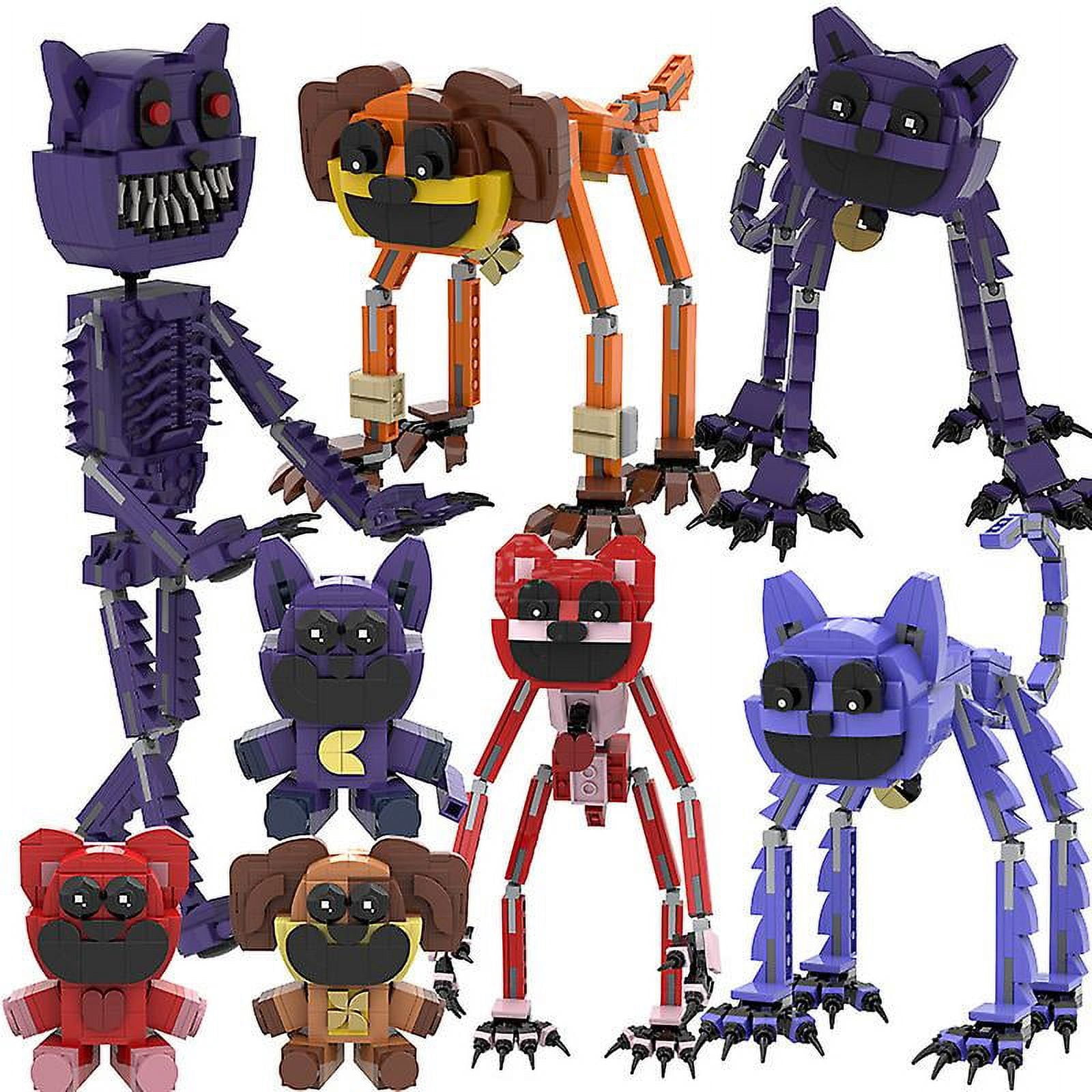 CatNap Building Blocks Toy Smiling Critters Monster Figures Building Blocks Toy for Kids Ages 7-14-siniker