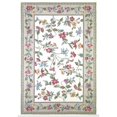 thumbnail image 1 of HomeRoots 352328 3 ft. 6 in. x 5 ft. 6 in. Wool Ivory Area Rug, 1 of 1