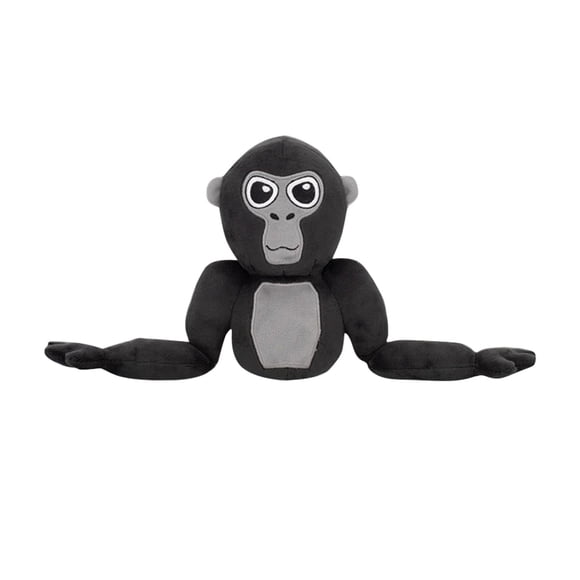 Gorilla Sleeping Companion Dolls Plush Peluche, Mignon Gorilla Tag Monkey Stuffed Animal, Gorilla Tag Toys pour Cadeaux de Fête à Thème d'Anniversaire pour Enfants (35cm/13.78 Po)