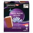 thumbnail image 2 of Chapman's No Sugar Added/Lactose Free Vanilla Ice Cream Sandwich in a Box, 6 x 120mL, 2 of 10