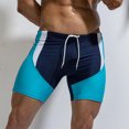 thumbnail image 4 of TopLLC Mens Shorts, Men pants Men's Swim Trunks Quick Dry Beach Surfing Running Swimming Drawstring Shorts, 4 of 5